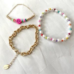 Set of 3 girls bracelets